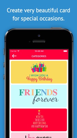 Greeting Card Maker - Create Birthday Cards, Thank You Cards, and Holiday Cardsのおすすめ画像1