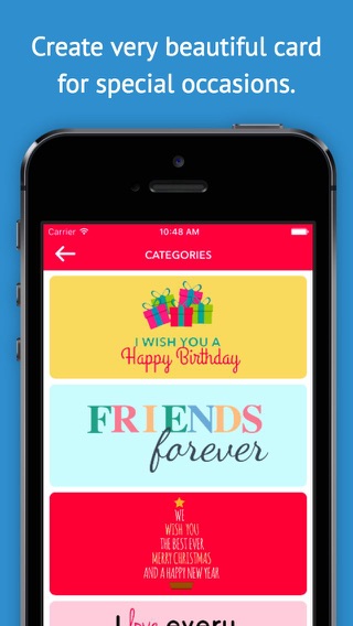 Greeting Card Maker - Create Birthday Cards, Thank You Cards, and Holiday Cardsのおすすめ画像1