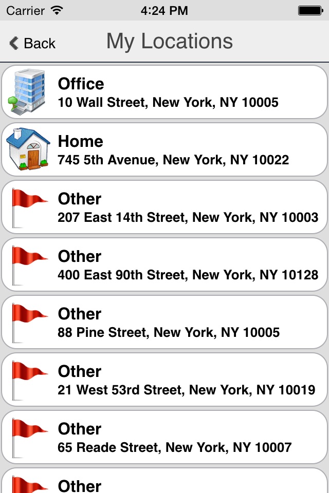 iPhone screenshot