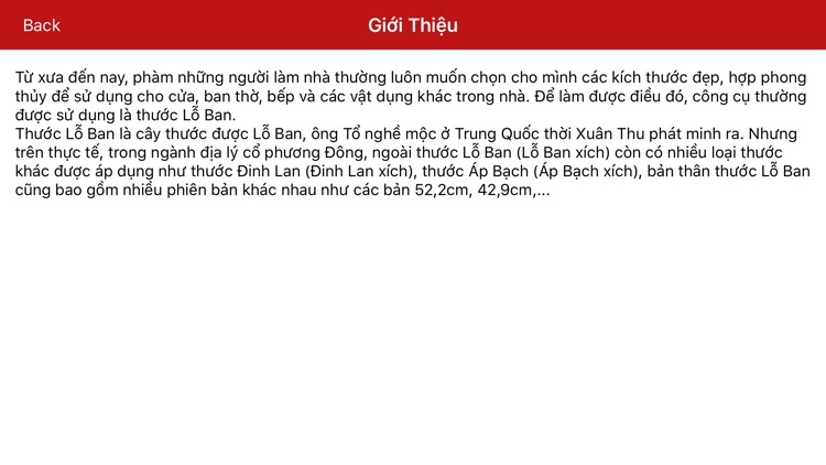 Thước Lỗ Ban Phong Thủy