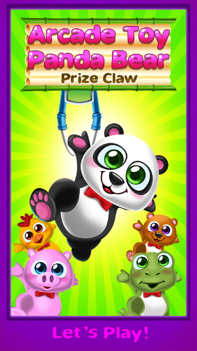 Arcade Panda Bear Prize Claw Machine Puzzle Game screenshot 1