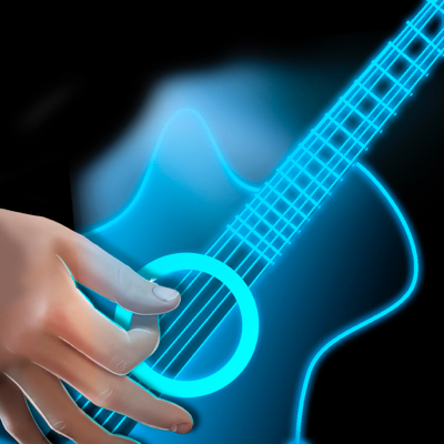 Simulator Guitar Hologram