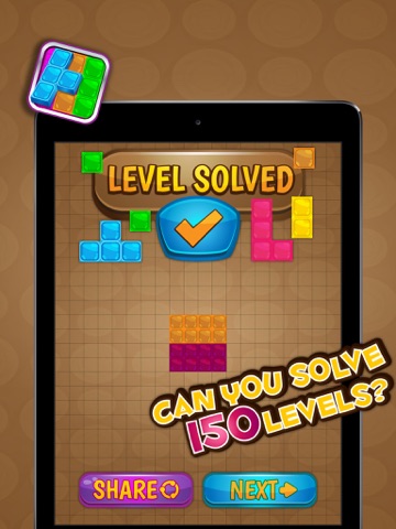 Screenshot #5 pour Puzzle coulissant – Meilleure logique jeu de plateau avec tangram colorée