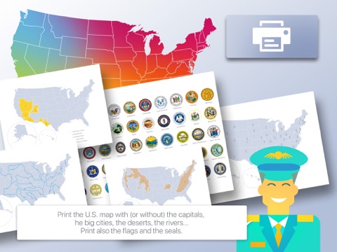 GeoKids USA iPad screenshot