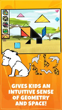 Game screenshot Kids Doodle & Discover: Safari Animals, K12 Puzzle apk