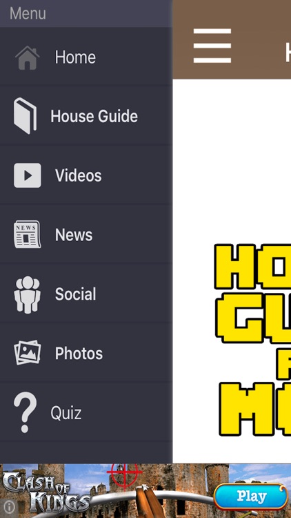 FREE House Guide For Minecraft Pocket Edition