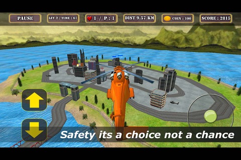 City Helicopter Rescue Simulator screenshot 2