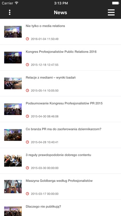 Kongres Profesjonalistów Public Relations 2016 screenshot-3