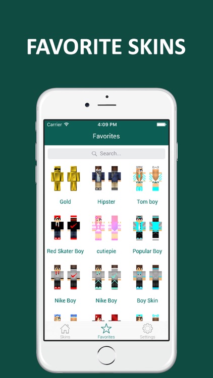 HD Boy Skins - Ultimate Skins for Minecraft Pocket Edition screenshot-3