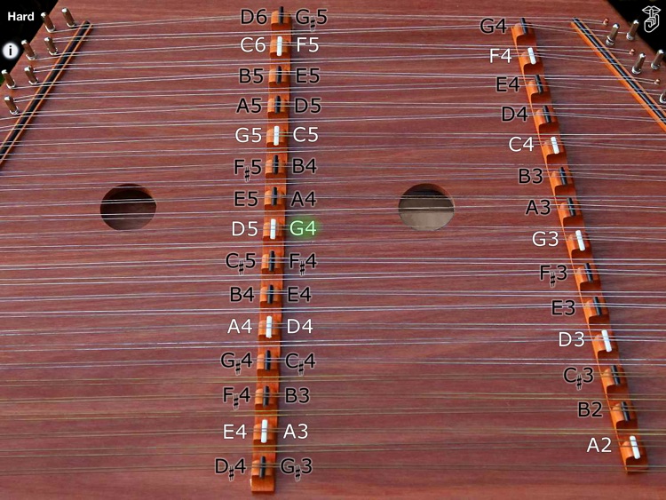 Trapezoid - Hammered Dulcimer for the iPad
