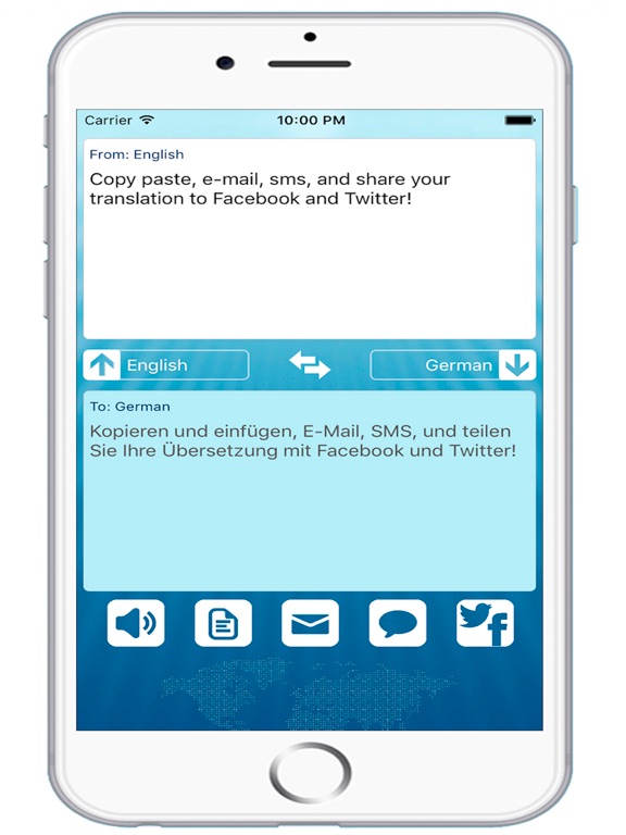 Translator Dictionary - Best All Language Translation to Translate Text with Audio Voice iPad screenshot
