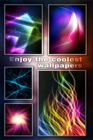 Glow Wallpapers & Themes Pro - Pimp Home Screen with Radiant & Sparkle Retina Images screenshot 2