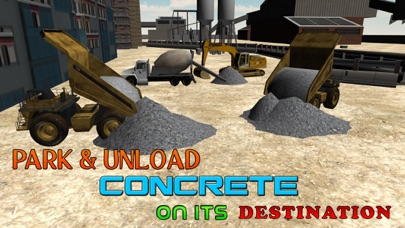 Screenshot #2 pour Béton Pelle Simulator - Actionner la grue et camion dur dans ce jeu de simulation