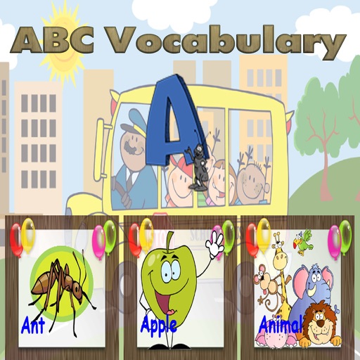 ABC Alphabet English Vocabulary For Kids