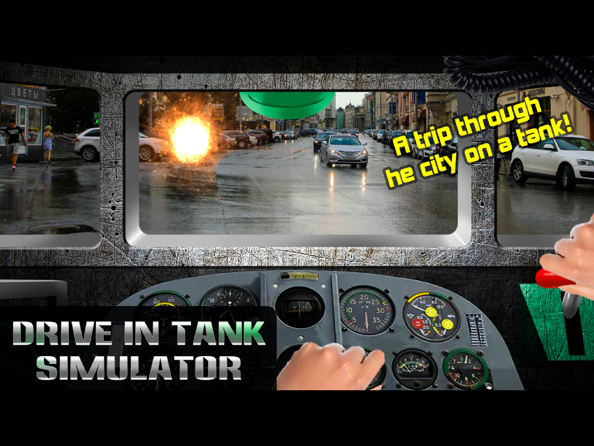 Drive In Tank Simulator
