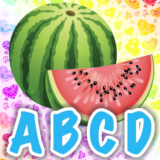 First Words: Food Fruits Vegetables – Flash Cards for children with lector iOS App