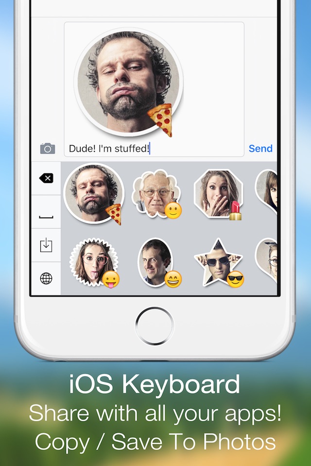 Emoji-Me (Emoji - Selfie Stickers) screenshot 4