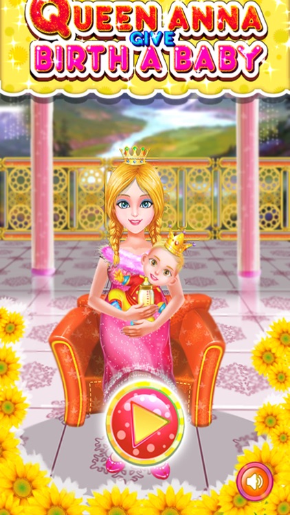 Queen Birth - Games for Girls