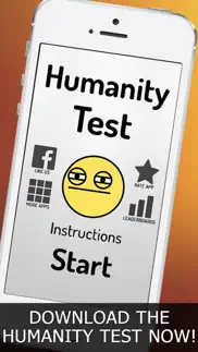 humanity test! iphone screenshot 1