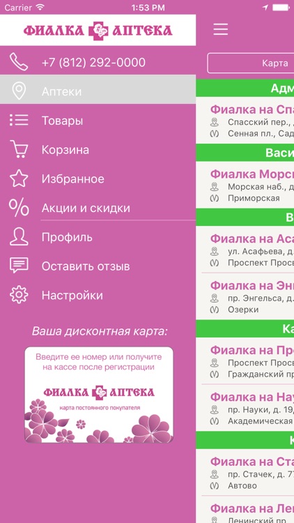 Фиалка Аптека