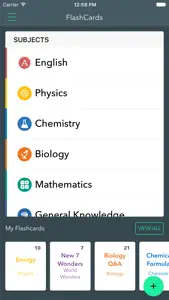 StudMonk Flashcards screenshot #1 for iPhone