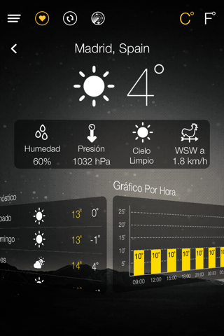 Pronóstico del tiempo del mundo screenshot 4