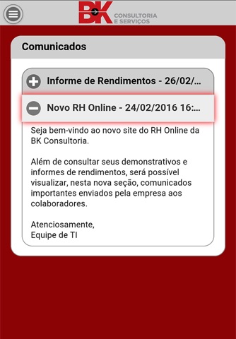 BK Consultoria - RH Online screenshot 2