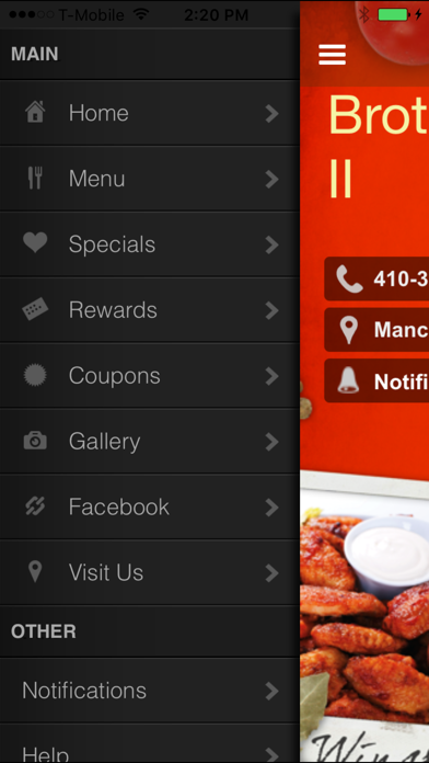 How to cancel & delete Brothers Pizza II from iphone & ipad 2