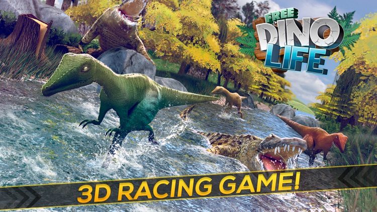 Dino Life . Jurassic Dinosaur Hopper Simulator Games For Free