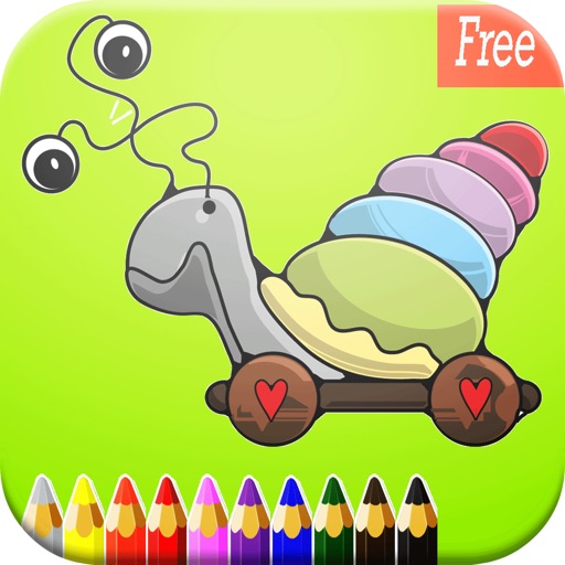 best animals coloring book : free adult colors therapy stress relieving pages icon