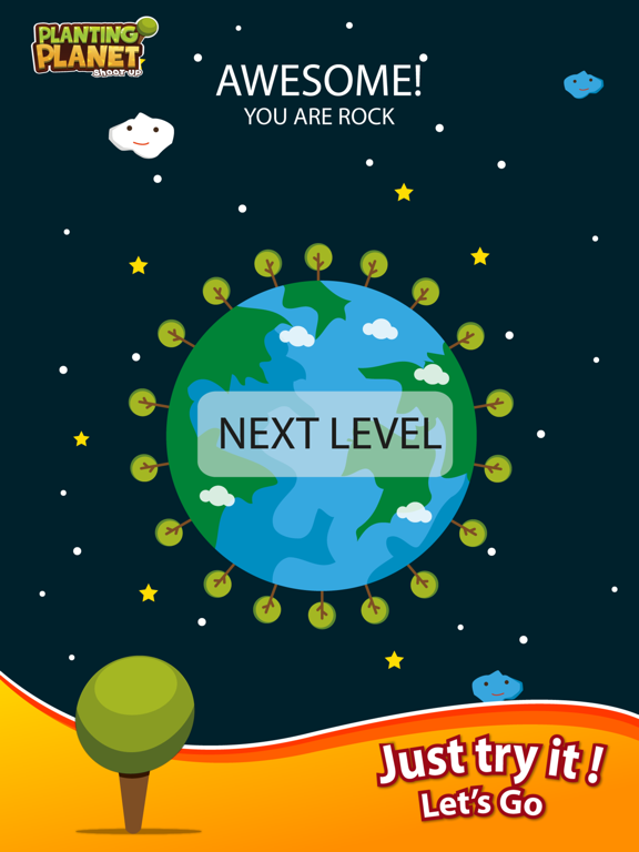 Planting Planet Pin - Fun Archery Arrow Bush Swinging Games & Be Present iPad screenshot