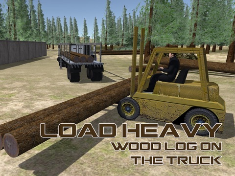 3Dロギングトラックの運転手 - この運転シミュレータゲームでメガ貨物貨物自動車を運転のおすすめ画像1