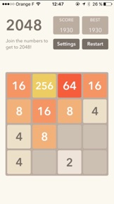 2048 : logic game screenshot