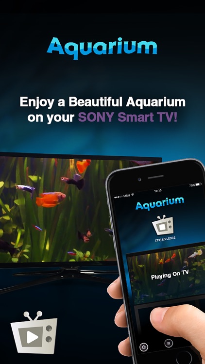 Aquarium for Sony Smart TVs