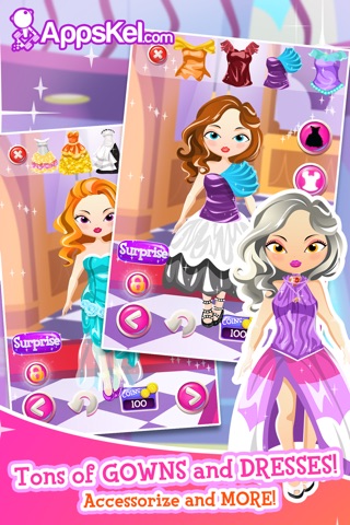 Nick's Descendents Fashion Stores – Dress Up Games for Girls Free screenshot 3