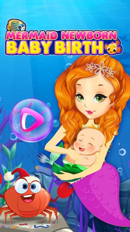 Mermaid Princess Birth - Pregnancy Game