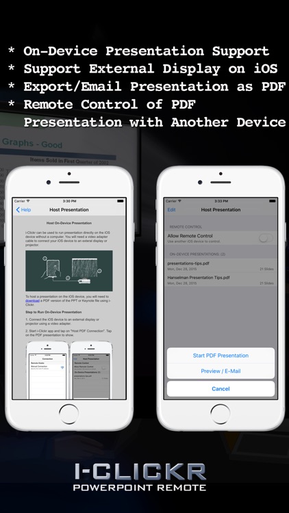 i-Clickr Remote for PowerPoint (Tablet) screenshot-3