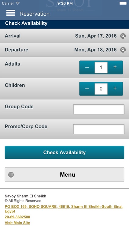 SAVOY Sharm El-Sheikh