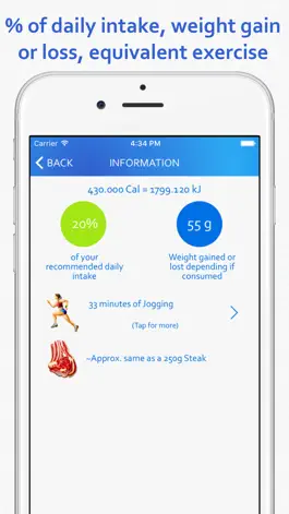 Game screenshot Pocket Cal/kJ Pro apk