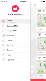 business miles iphone screenshot 1