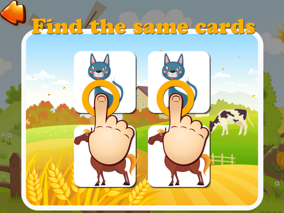 Screenshot #4 pour Sunny Farm - Fun Cartoon Farm Animals Game For Toddler With Puzzle Sound Food Free