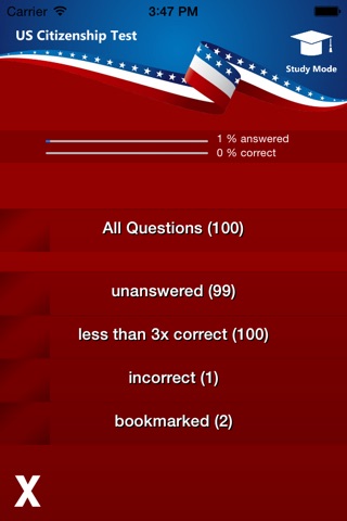 U.S. Citizenship Test - 2017 screenshot 4