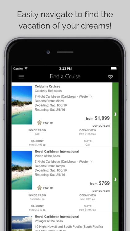 Cruise Planners Mobile screenshot-4