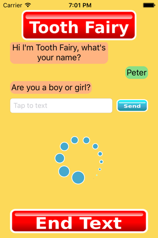 Call Tooth Fairy Voicemail & Text screenshot 2