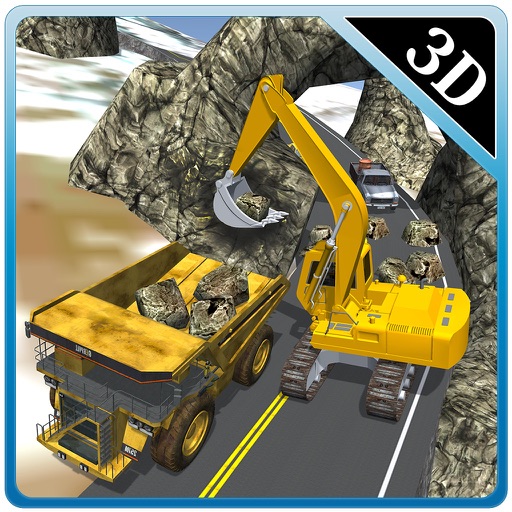 Land Sliding Rescue Crane – Drive mega trucks & cranes in this simulator game icon