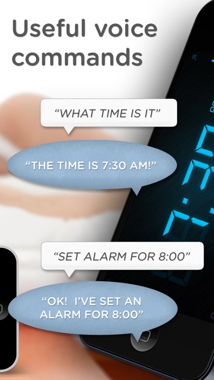 SpeakToSnooze - Alarm clock with voice control commands to snooze and turn off your alarm!