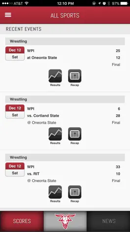 Game screenshot WPI Sports Front Row hack