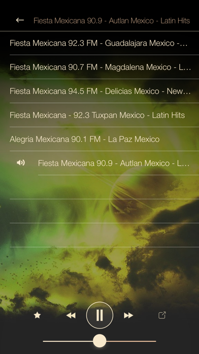 Mexico MUSIC Online Radio screenshot