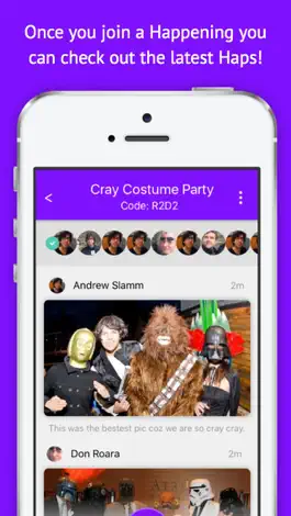 Game screenshot Happenings App hack