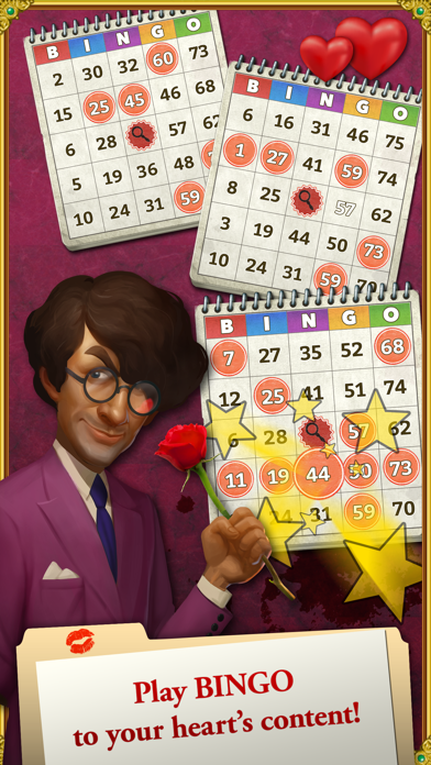 CLUEDO Bingo: Valentine’s Day Screenshot 1